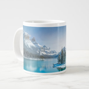 Vatten Winter Jasper National Park, Kanada Jumbo Mugg