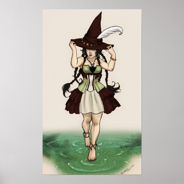 Vatten Witch Poster (Framsidan)