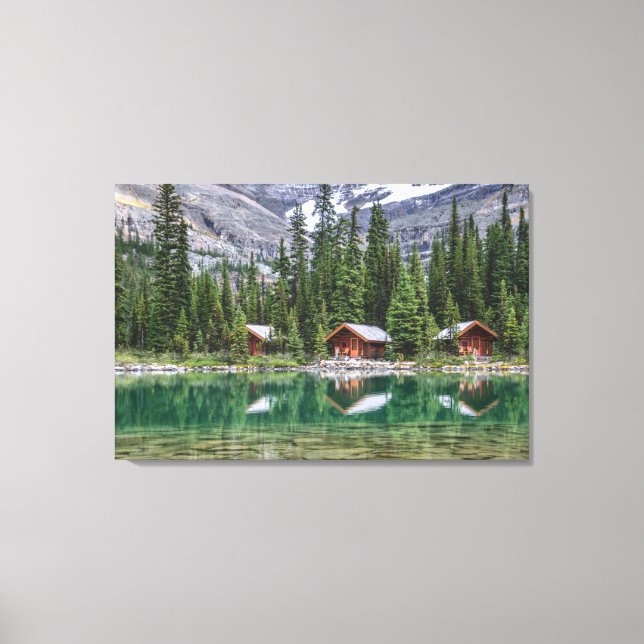 Vatten | Yoho National Park Kanada Canvastryck (Framsida)