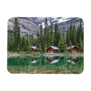 Vatten Yoho National Park Kanada Magnet