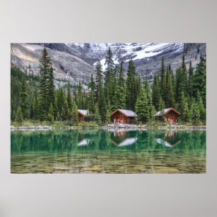 Vatten Yoho National Park Kanada Poster