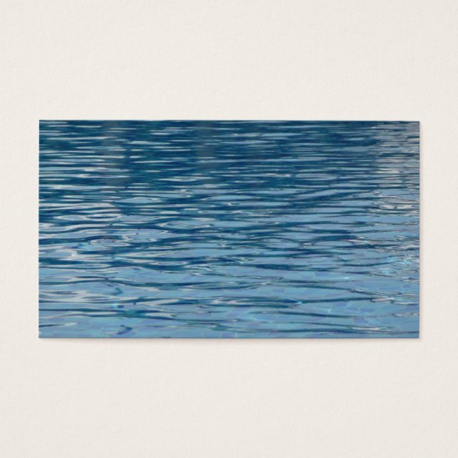 Vatten yta visitkort (Framsidan)