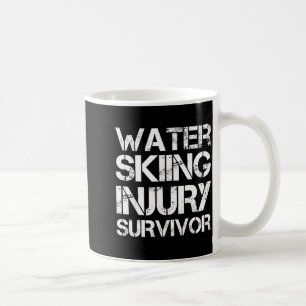 Vattenåkning skada överlevande kaffemugg