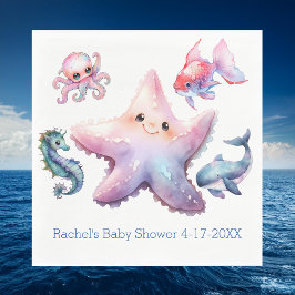 Vattenatiska vänner pappersservett