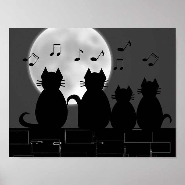 Vattenavvänjning med månljus poster (Framsidan)