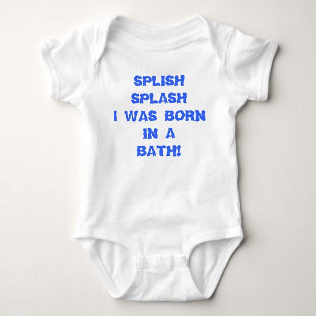 Vattenbaby T-shirt (Framsida)