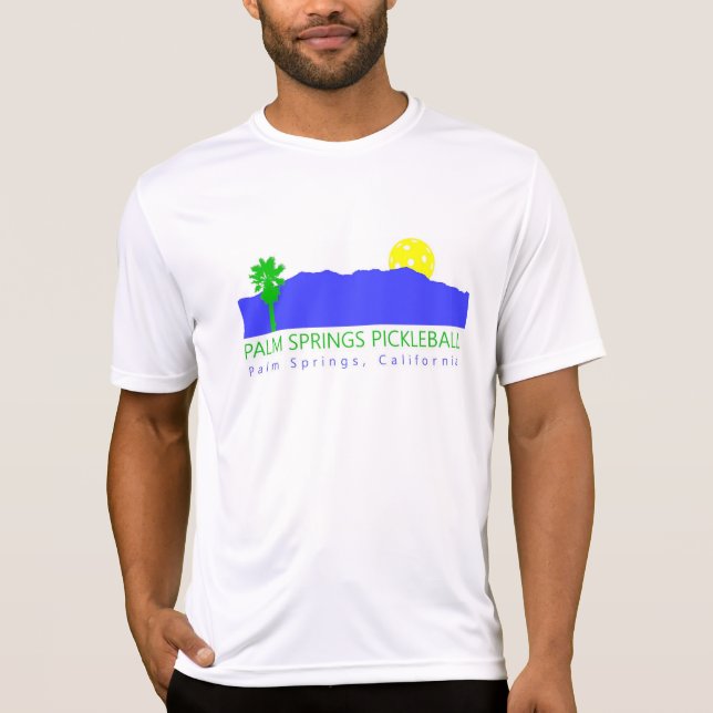 Vattenbad T-Shirt Handflatan Pickleball (Framsida)