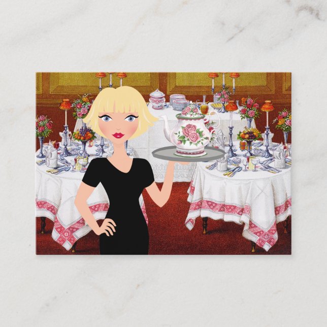 Vattenberedare/Party Planner/Food Industry Visitkort (Framsida)