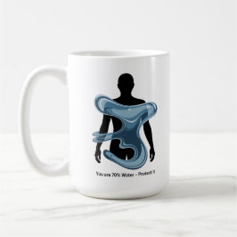 Vattenbesparing Ekologisk Medvetenhet Design Kaffemugg