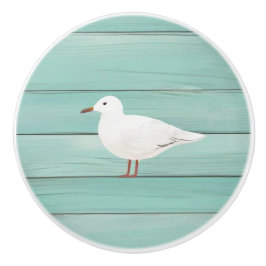 Vattenblåsjögull Faux Wood Fiskmås Dumpningsknopp Knopp