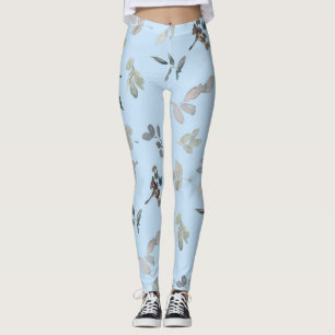 Vattenblomma Löv Leggings