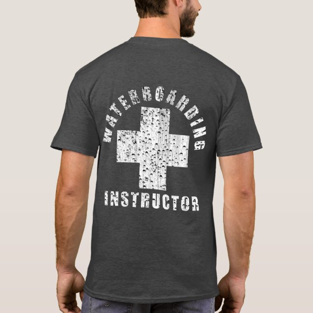 "VATTENBOARING INSTRUUCTOR 1" T-Shirt (Baksida)