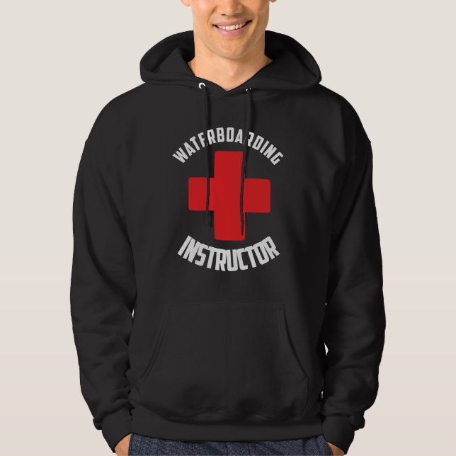Vattenbordsinstruktör Hoodie (Framsida)