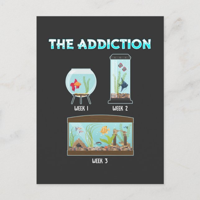 Vattenbruk, bruna Humorn Vykort (Framsida)