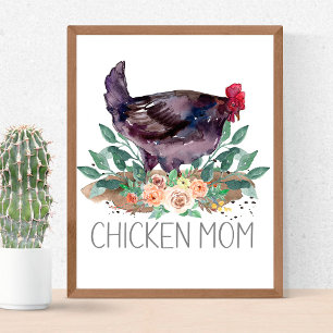 vattenbruk från Kyckleri Mamma Poster