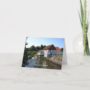 Vattenbruk i Danmark Notecard Kort