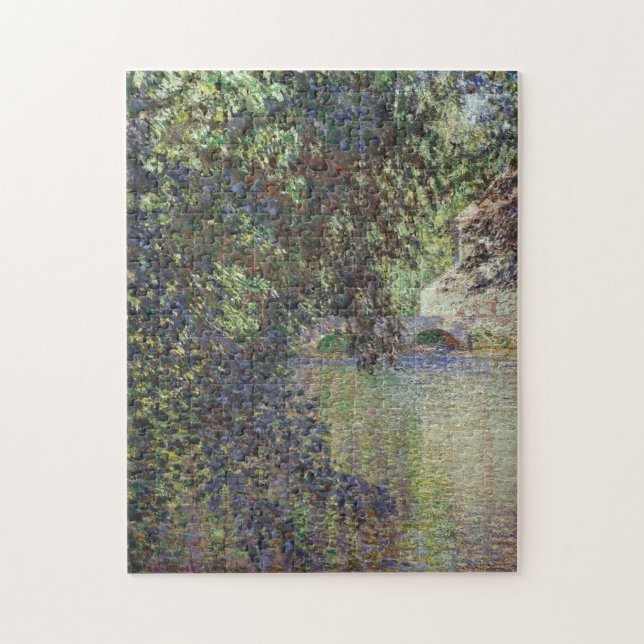 Vattenbruk i Limetz Monet Fine Art Pussel (Vertikal)