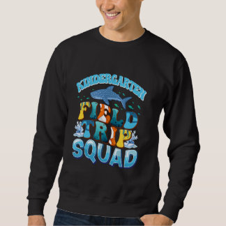 Vattenbruk under havsytan Fält Resa Squad Kind Lång Ärmad Tröja