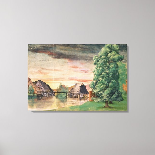 Vattenbruket, 1495-97 canvastryck (Framsida)