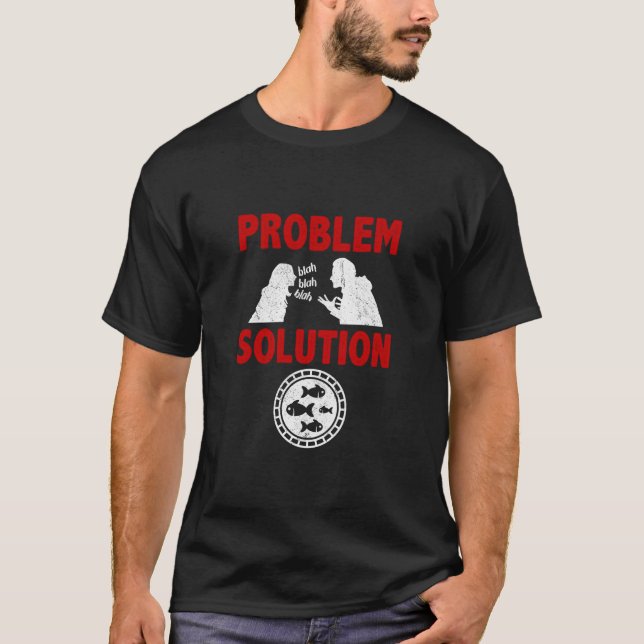 Vattenbrukets problemlösningshobby t shirt (Framsida)