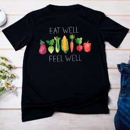 Vattenbrunnen känner väl vattenfärgade organiska g t shirt