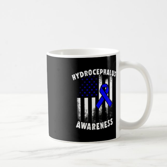 Vattencefalus Survivor Plan Awareness Warrior Kaffemugg (Höger)