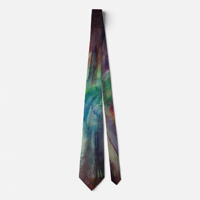 Vattencolor Beauriful morgon Tie Slips (Framsida)
