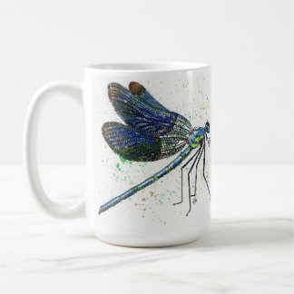 Vattencolor Dragonfly Mugg