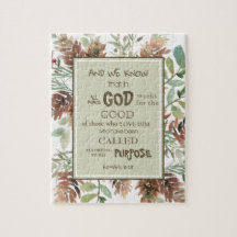 Vattencolor Greenery Bible Verse