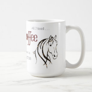 Vattencolor Horse Lover Kaffemugg