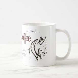Vattencolor Horse Lover Kaffemugg
