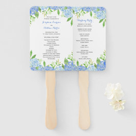Vattencolor Hydrangea Blue Blommigt Ceremony