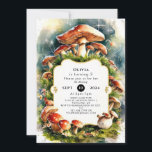 Vattencolor Kids Mushroom Birthday Inbjudningar<br><div class="desc">Starta de magiska festligheterna med vår "Watercolor Kids Mushroom Birthday-inbjudan". De här inbjudningarna visar uppspelande vattenfärgssvampar i en mängd olika vibrerande färg, som ställs mot en bakgrund av en lush, förändrad skog. Utformningen bjuder in och är livlig, med mjuka, flytande vattenfärgstreck som framkallar en känsla av stollig och roligt, perfekt...</div>