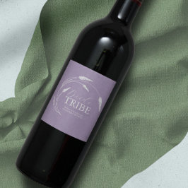 Vattencolor Lavender Bridesmaid Frieri etikett