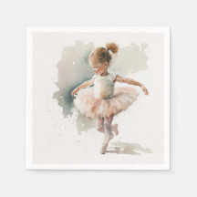 Vattencolor Little Ballerina Napkins