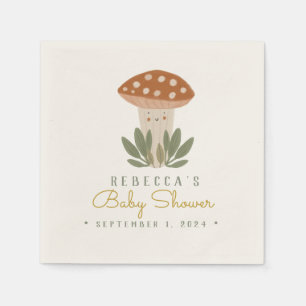 Vattencolor Little Mushroom Napkins Pappersservett