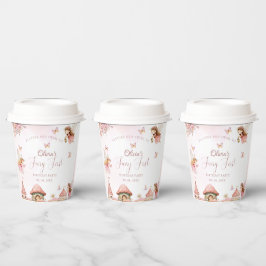 Vattencolor Mushroom Fairy 1st Birthday Forest