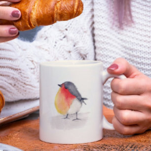Vattencolor Robin Kaffemugg