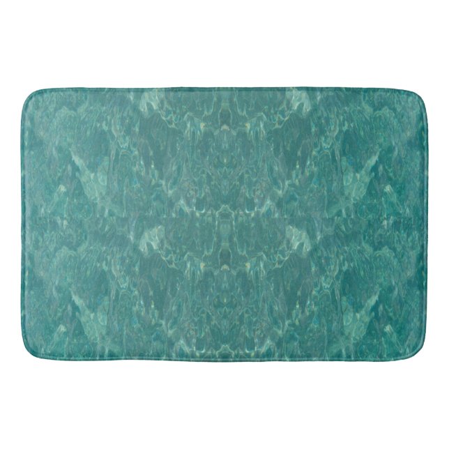 Vattendesign i det karibiska havet badrumsmatta (Framsidan)