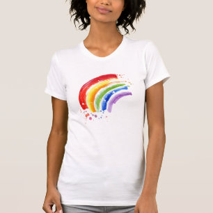 vattendjur, Stänk regnbåge T Shirt