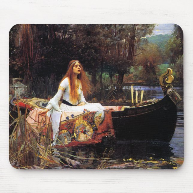 Vattendrag Dam i Shalott Mouse Pad Musmatta (Framsidan)