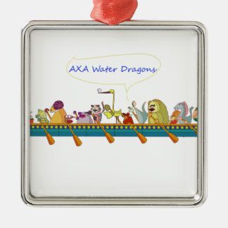 Vattendrake Julgransprydnad Metall