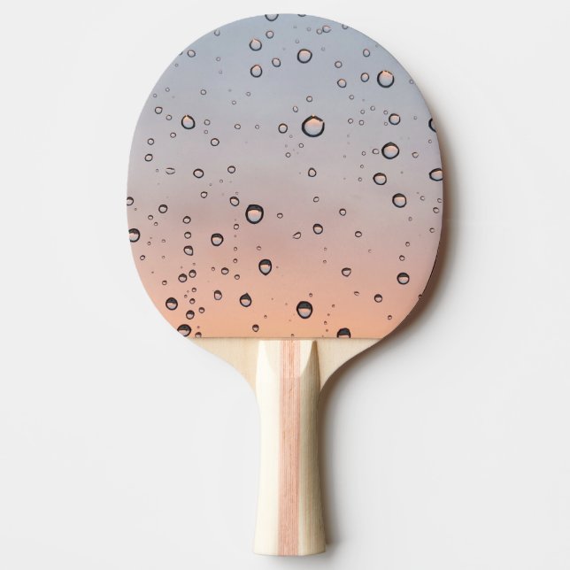 Vattendroppar Pingisracket (Framsidan)