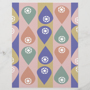 Vattendroppe Scrapbookpapper