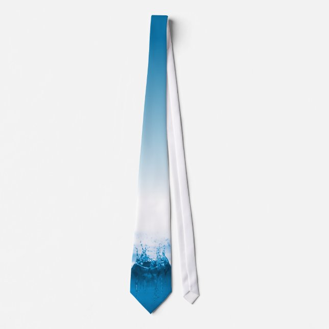 Vattendroppsdesignad slips (Framsida)
