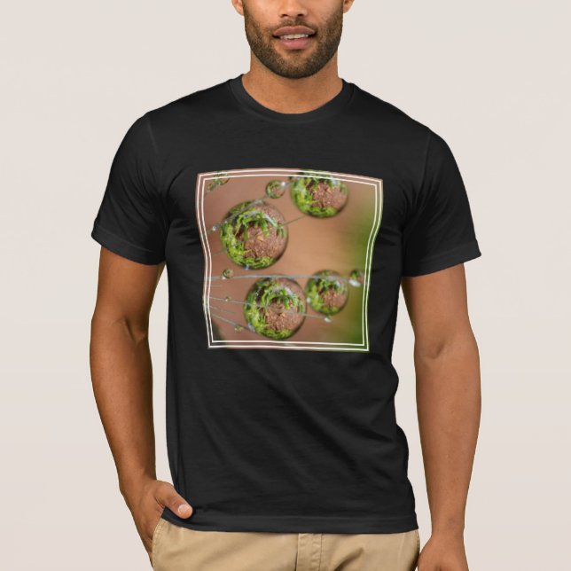 Vattendroppsreflektion T Shirt (Framsida)