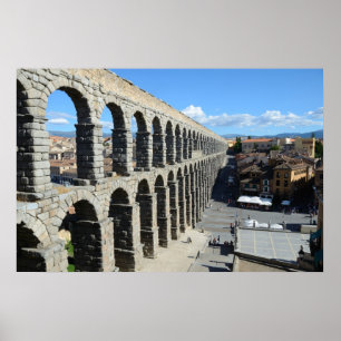 Vattendut i Segovia, Spanien Poster