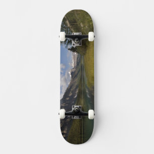Vattenfågelsjö längs Icefields parkway, Skateboard Bräda 21,5 Cm
