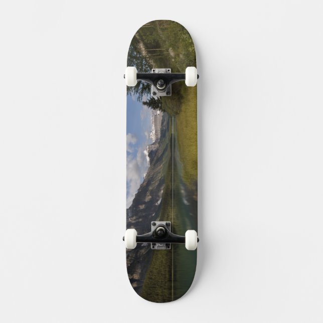 Vattenfågelsjö längs Icefields parkway, Skateboard Bräda 21,5 Cm (Framsida)