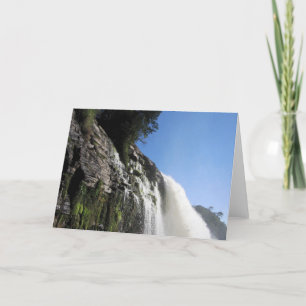 Vattenfall 3 Venezuela Jungle Ligge Fine Art Kort